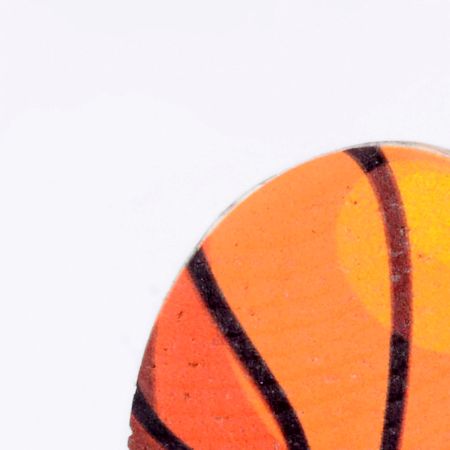 Handmade Pine Wood Basketball Cupboard Handle Set